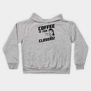 Funny Coffee Quote Kids Hoodie